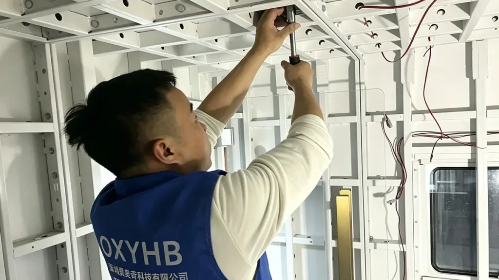 1.5-ATA-Multiplace-Oxygen-Chamber-Installation-in-Thailand-(2-Unit)