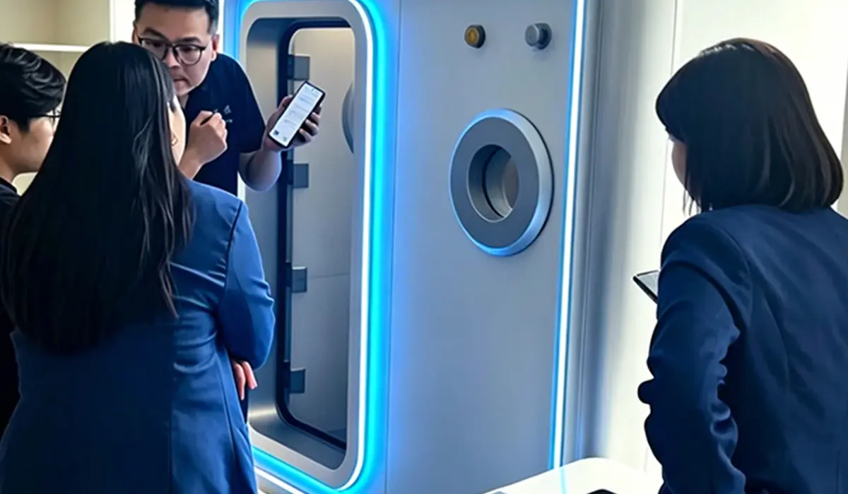 OXYHB 2.0 ATA Hyperbaric Chamber Installation at a Clinic-in Thailand